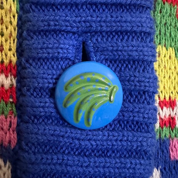 FARM Rio Sweet Orchard Knit Cardigan Sweater Whimsical Bohemian - Small - Picture 4 of 7